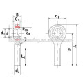 trade assurance high quality rod end bearing pos10 phs10